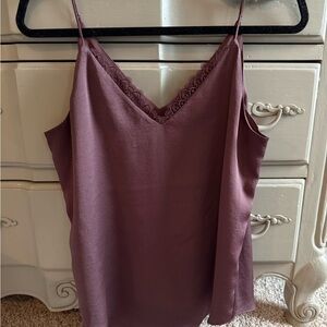 Express Lace Trim Camisole Top
